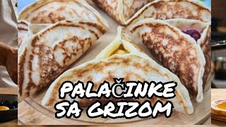 ITALIJANSKI SPECIJALITET  PALACINKE SA GRIZOM [upl. by Dlanar]