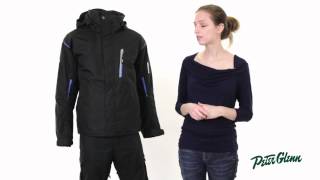 Descente Mens Glade Insulated Ski Jacket Review by Peter Glenn [upl. by Milissent]