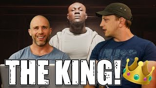 STORMZY  CROWN OFFICIAL PERFORMANCE VIDEO REACTION THE KING IS HERE [upl. by Hnib]