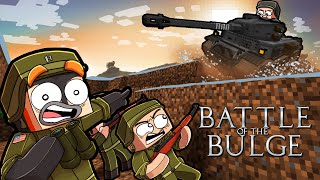 WW2 Map Wars  Battle of the Bulge 1944 Minecraft [upl. by Novikoff]