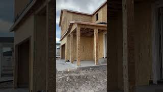 Square columns framing framer construction carpentry carpenter newhome tools wood hitachi [upl. by Buine]