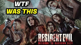 RESIDENT EVIL WELCOME TO RACCOON CITY REVIEW THIS FILM IS TOTAL POO [upl. by Ahsinid]