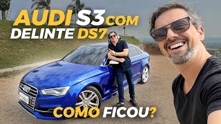 VerPraCrer TESTAMOS e aprovamos os pneus Delinte DS7 Sport no Audi S3 do Rodrigo França [upl. by Nee]