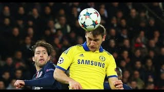 Branislav Ivanovic Beautiful Goal vs PSG Champions League 2015 [upl. by Cornall]