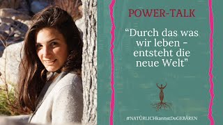 Powertalk  Spirituelle AllEinGeburt  Geburtsbericht  Verbunden Muttersein  Mit Sonja Marchetti [upl. by Woolley]