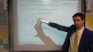 Normal Distribution  how to find an unknown mean or standard deviation [upl. by Euton212]