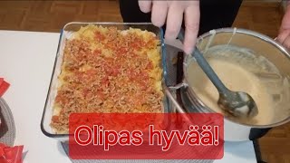 Eka Lasagnette ja tulipa hyvää😋 Mutta mitä näkyy lopussaarkivlog dailyvlog cotondetulear vlog [upl. by Jourdan]