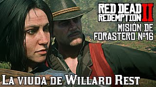 ⚔ Red Dead Redemption 2  Forasteros 16  La viuda de Willard Rest [upl. by Refanej]