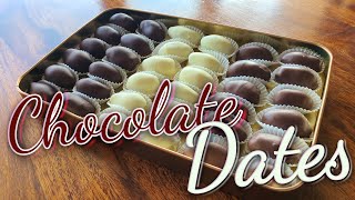 Chocolate Dates  شوكولا بالتمر ضيافة فاخرة ولذيذة [upl. by Mchail306]