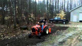 Case 446 amp Ingersoll Tiller [upl. by Noraf]