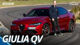 2024 Alfa Romeo Giulia Quadrifoglio Review  Raucous sports sedan is ageing like a fine Italian wine [upl. by Hild991]