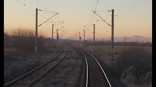 Traveling by train in Romania on line 501 Siculeni  Adjud  Vožnja vlakom u Rumunjskoj 2023 [upl. by Aihpledalihp494]