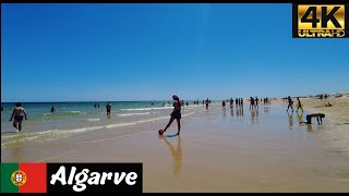 Tavira Island  Beach Walk  Algarve  Portugal 4K [upl. by Naiva476]