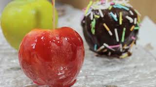 comment faire des pommes damour toutes en couleurs recette facile et rapide sans glucose [upl. by Ordep]