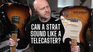 Can A Stratocaster Sound Like A Telecaster [upl. by Gnouh]