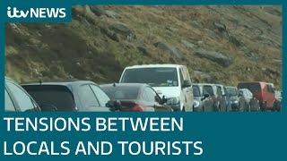 Staycation debate Tensions build between locals and tourists in Wales hotspots  ITV News [upl. by Nerrag]