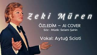 Zeki Müren  Özledim AI Cover [upl. by Matilde]