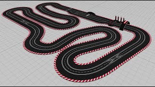 Slot cars Part I – Planning the track [upl. by Eetsirk453]