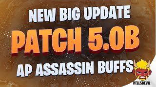 WILD RIFT  New Patch 50B Patch Notes  Huge AP Assassin Buff Tank Nerfs [upl. by Fougere]