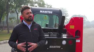 Introducing NEW skidsteer model 1640R 🔴 manitou [upl. by Ahseela]