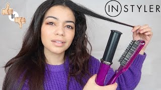 TESTING THE INSTYLER MAX ON CURLY HAIR  HONEST OPINION [upl. by Kaliope]