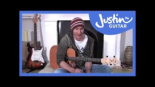 One Minute Changes Guitar Lesson BC115 Guitar for beginners Stage 1 [upl. by Epuladaugairam]