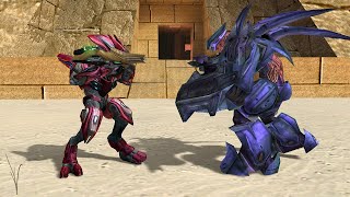 Halo Reach Elites VS Halo 3 Hunters [upl. by Baker]