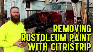 Bug Out Truck Build EP 35  Stripping Paint amp Erasing Sins of the Past by GettinJunkDone [upl. by Olympium]