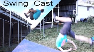 Learning the SWING CAST to Epic Fail [upl. by Eerized]