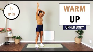 5 Minute Warm Up Workout Upper Body Routine  Improve Mobility [upl. by Glynias]