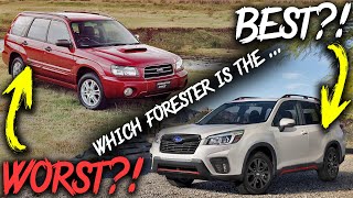 Buying A Used Subaru Forester Heres The Good And Bad Over The Last 20 Years [upl. by Meneau]