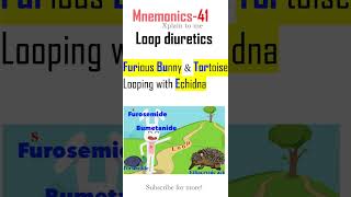 Loop diuretics Pharm mnemonics 41 [upl. by Otineb]