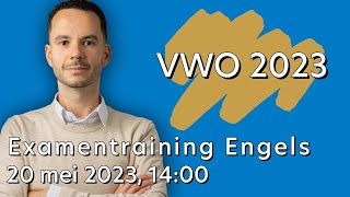 Examentraining Engels VWO 2023 [upl. by Oer]