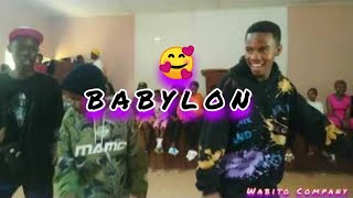 Patoranking  Babylon ft Victony  Official Dance Video by Wabito Mhc [upl. by Esilegna]