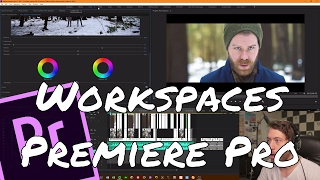 Workspaces Tutorial Adobe Premiere Pro CC  Make Your Workspace Your Own [upl. by Neenej]