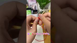 Cómo hacer pulseras con nudo corredizo  Ideas de manualidades fáciles de hacer en casa [upl. by Erasaec]