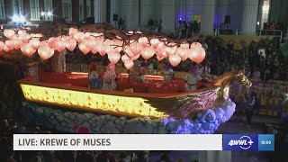 Krewe of Muses parade replay [upl. by Aneehsor789]