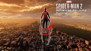 Marvel’s Spiderman 2 Advanced AirJump Tutorial [upl. by Wappes136]