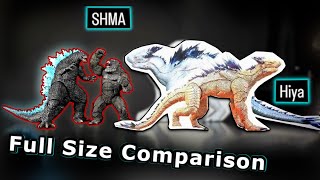 SHMonsterarts Shimo Vs Hiya Size Comparison and Full Breakdown  New Shimo Accessories Revealed [upl. by Tower]