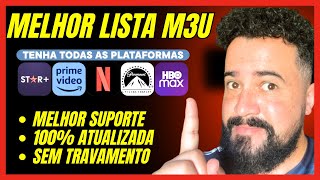 MELHOR LISTA M3ULISTA M3U GRATIS 2024LISTA M3U IPTVLISTAS IPTVLISTA M3U GRATISM3U IPTV [upl. by Berna]