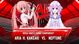 WWE 2K24 World Waifu Division 922024  Ariac vs Neptune [upl. by Vernen269]