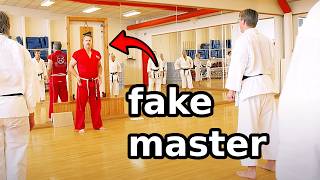 When A Fake Master Visits A Real Dojo [upl. by Ilellan]