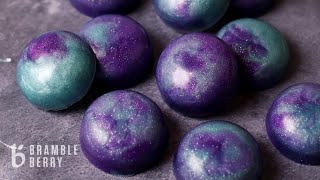 How to Make Celestial Soap  Bramble Berry DIY Kit [upl. by Ardnuhsal]