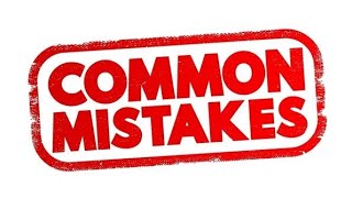 Common Mistakes  English  İngilizcede Yaygın Hatalar [upl. by Rrats]