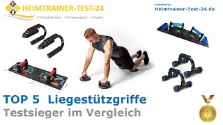 Die besten Liegestützgriffe  PushUp Bretter 2024 TOP 5 🥇 Testsieger im Vergleich gut amp günstig [upl. by Nawad]