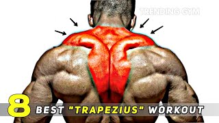 Trapezius Workout  8 Best Traps Exercises Routine [upl. by Sesylu830]