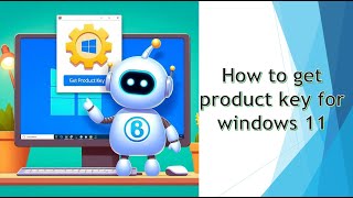 How to get product key for windows 11 [upl. by Draner]