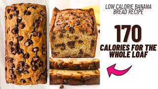 Low calorie banana bread recipe for weight loss Low calorie single serve banana bread [upl. by Eittap645]