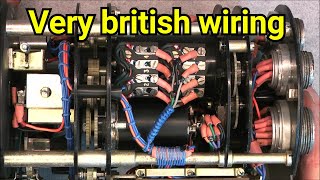 British gyro magnetic compass indicator teardown [upl. by Wandis]