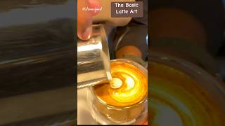 The Basic Latte Art Tutorial😱🤩shorts viral tranding [upl. by Divod]